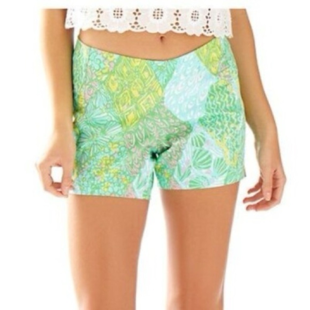 Lily Pulitzer sz 0 Deenie Sun Dance shorts EUC